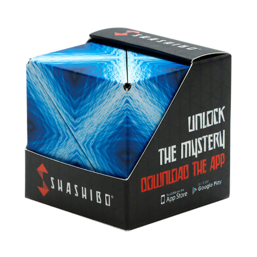Shashibo Magnetic Puzzle Cube - Blue Planet