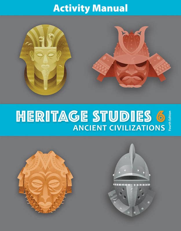 BJU Press Heritage Studies 6 Student Activity Manual 4th Edition
