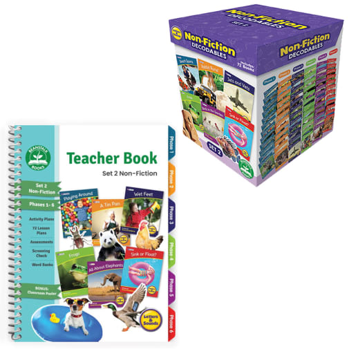 Junior Learning Non-Fiction Set 2 Teacher & Readers Set