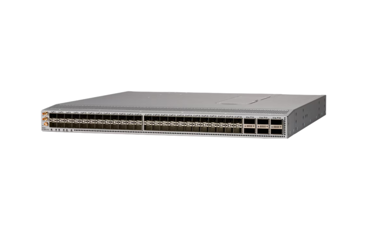 Nexus 9300 with 48p 1/10G/25G SFP28 ports and 6p 40G/100G QSFP28 ports, N9K-C93180YC-FX3, Refurbished
