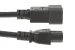 C20 to C15 AC Power Cord, 14 AWG, 10ft, Black