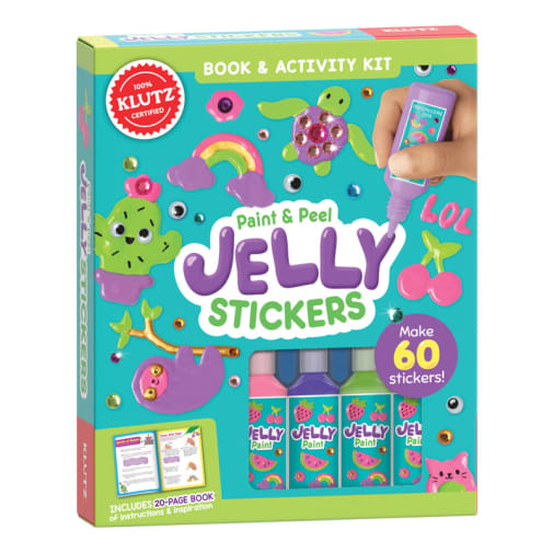 Klutz Paint & Peel Jelly Stickers