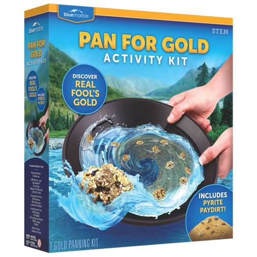Pan For Gold Activity Kit (Blue Marble)