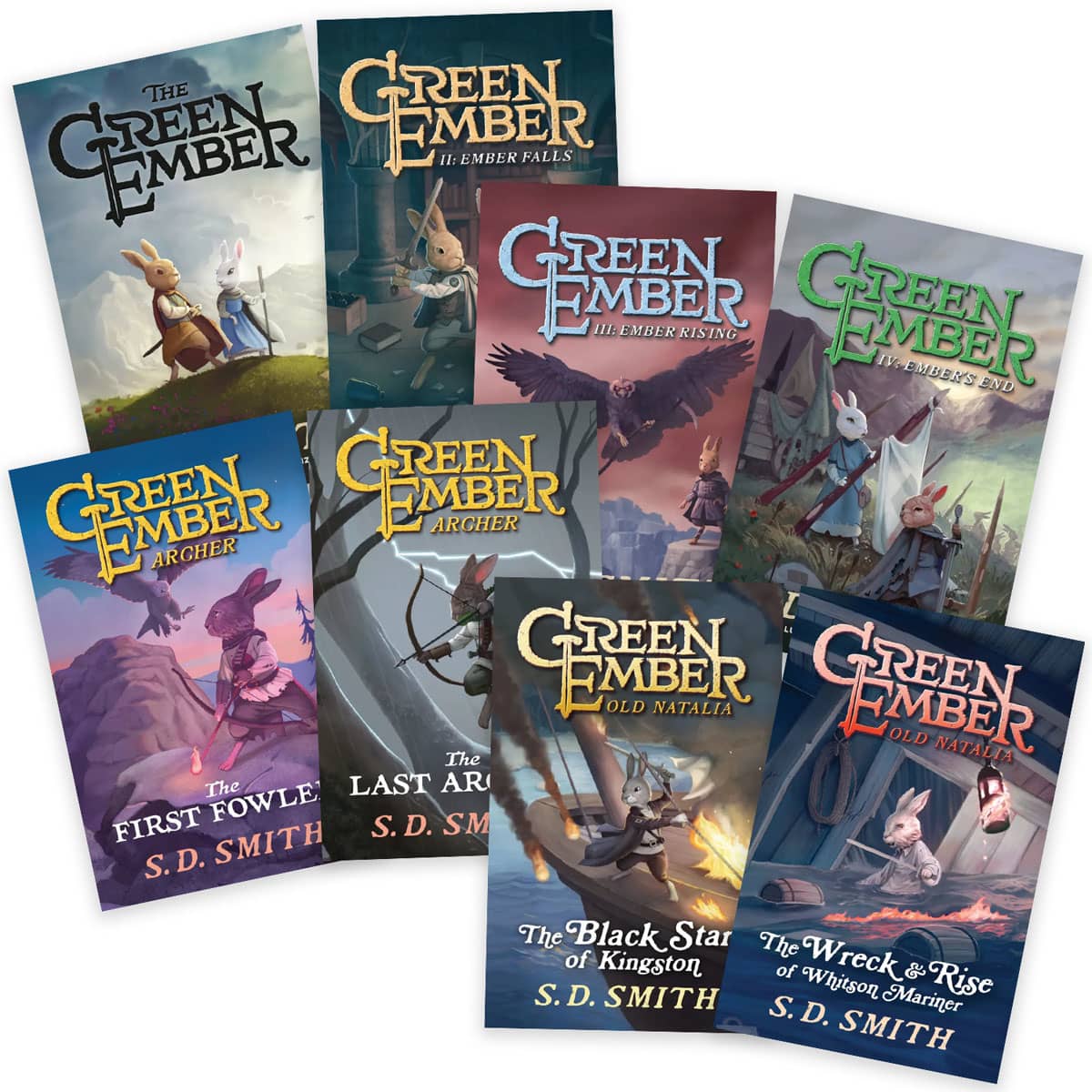 Green Ember Series Softcover Set