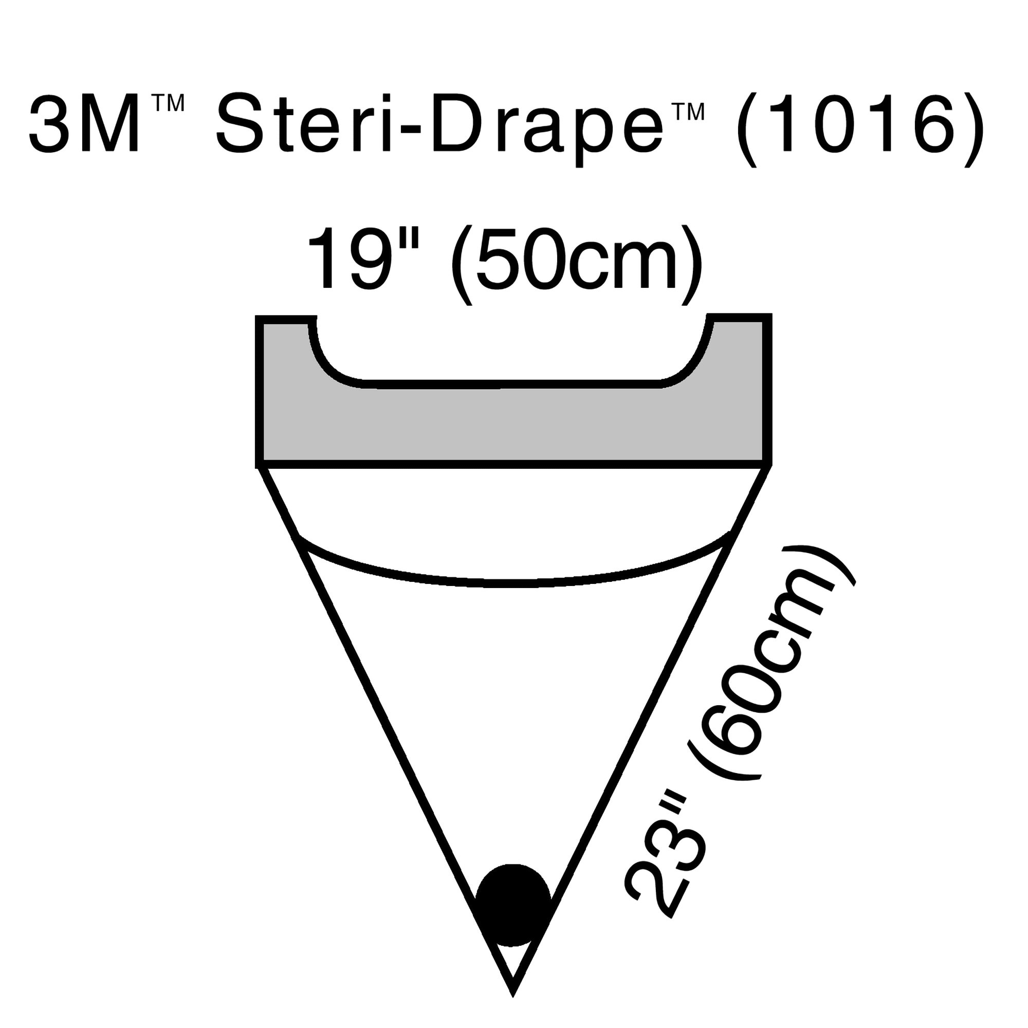 3M Steri-Drape Sterile Irrigation Pouch Surgical Drape, 19 x 23 Inch MK 113533