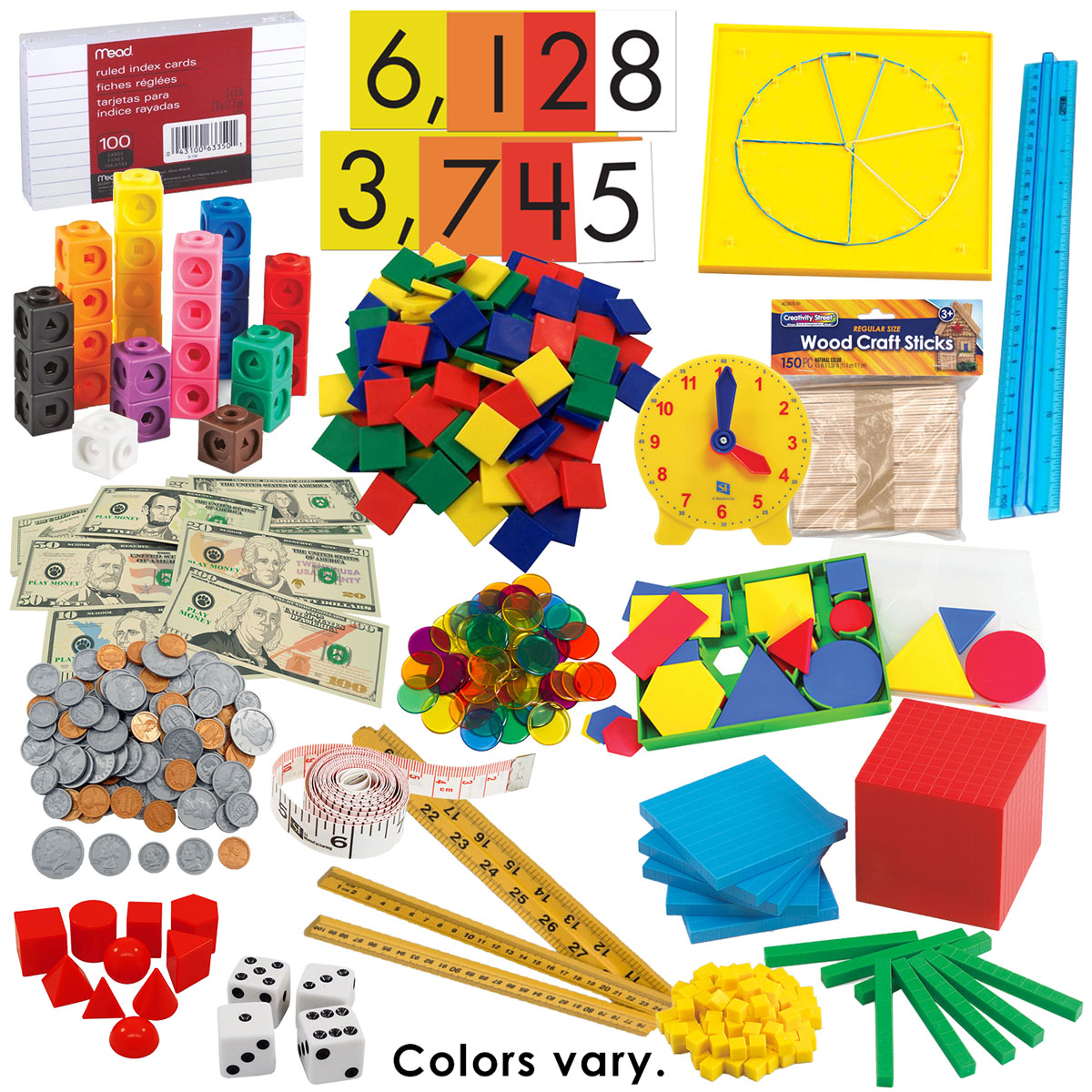 Primary Math 2022 Grade 2 Manipulative Package