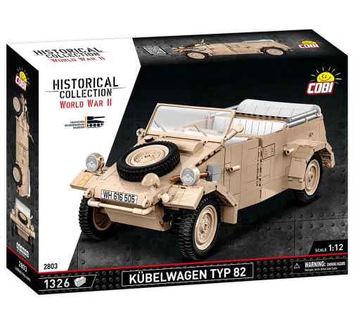 COBI Kubelwagen Typ 82 Utility Vehicle - 1326 pieces (World War II Historical Collection)