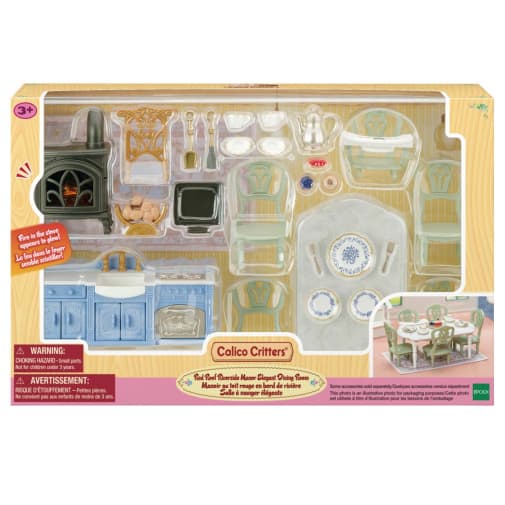 Elegant Dining Room (Calico Critters)