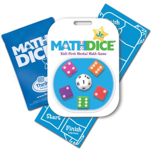 Math Dice Jr. Game