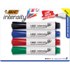BIC Intensity Dry Erase Markers 4 pack w/ Bullet Tip