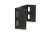 Kendall Howard 6U Hinged Patch Panel Brackets