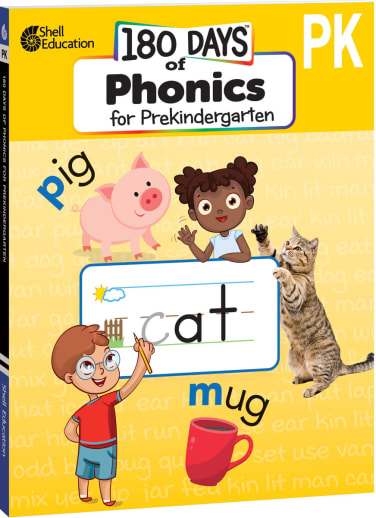 180 Days: Phonics for Prekindergarten