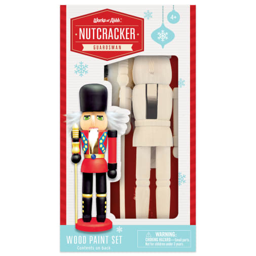 Nutcracker Guardsman Wood Painting Kit