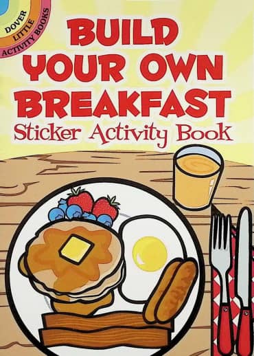 Build Your Own Breakfast Sticker Activity Book