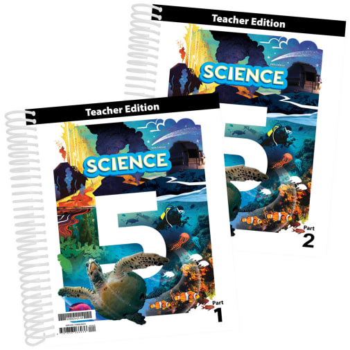 BJU Press Science 5 Teacher's Edition 5th Edition