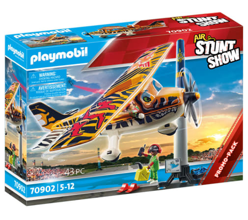 Playmobil Air Stunt Show Tiger Propeller Plane