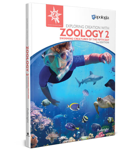 Exploring Creation with Zoology 2: Swimming Creatures Textbook (2nd Edition)