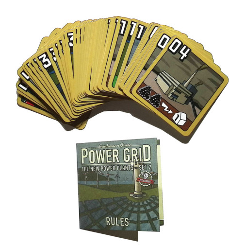 Power Grid: The New Power Plant Cards - Set 2 Power Grid: The New Power Plant Cards - Set 2