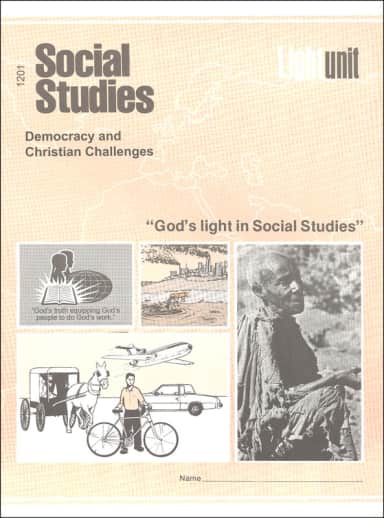 Christian Light Social Studies 1201 LightUnit