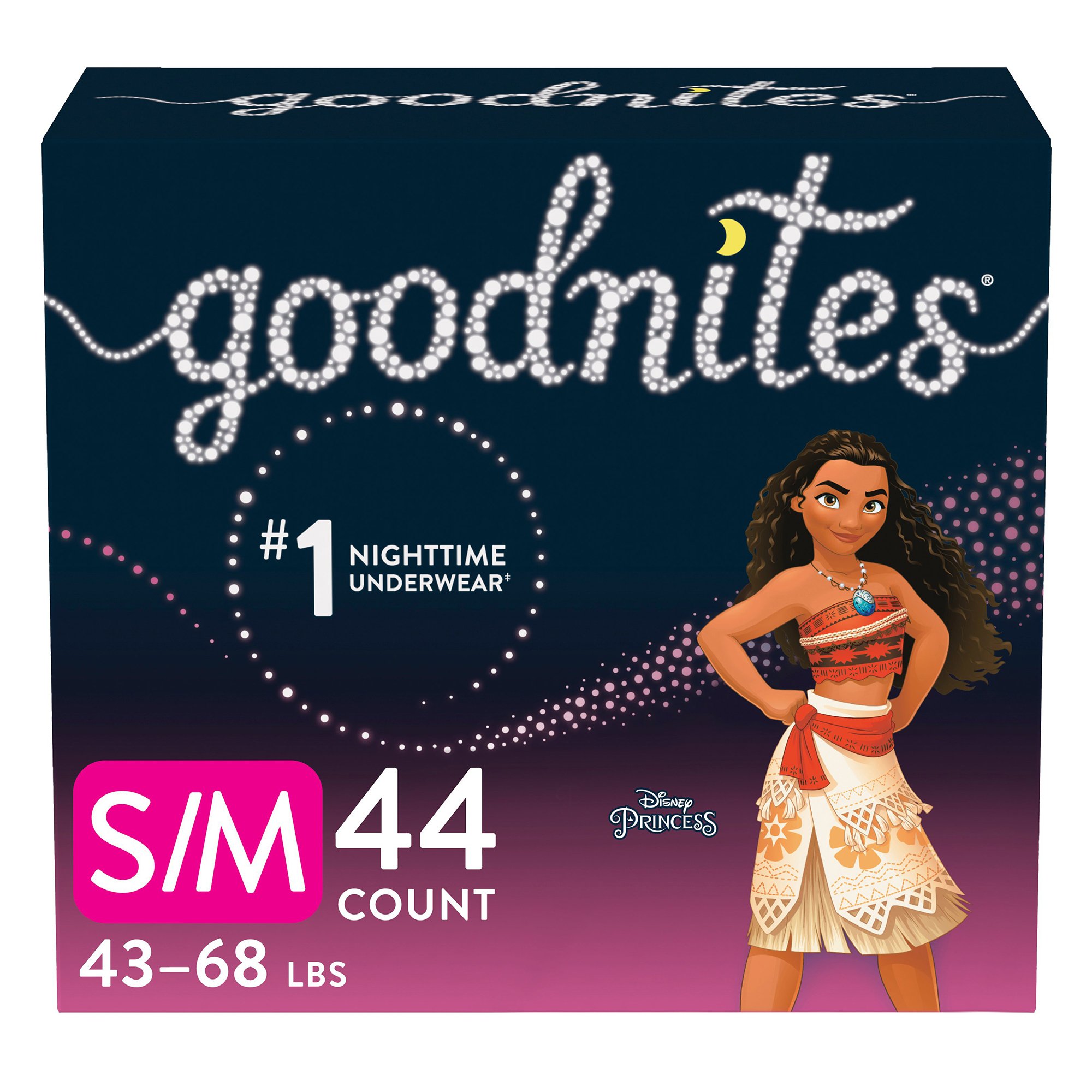 GoodNites Absorbent Underwear for Girls, Small / Medium MK 1074571