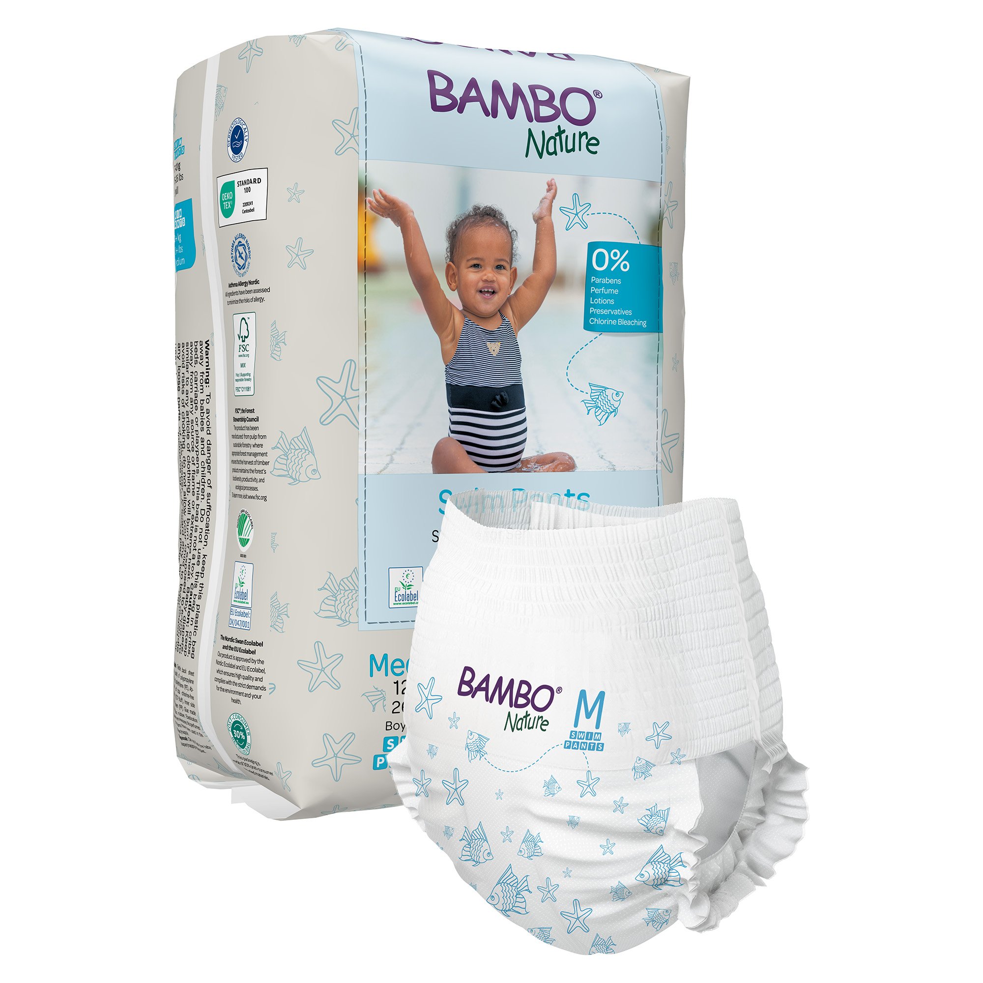 Bambo Nature Swim Pants, Medium MK 1246198