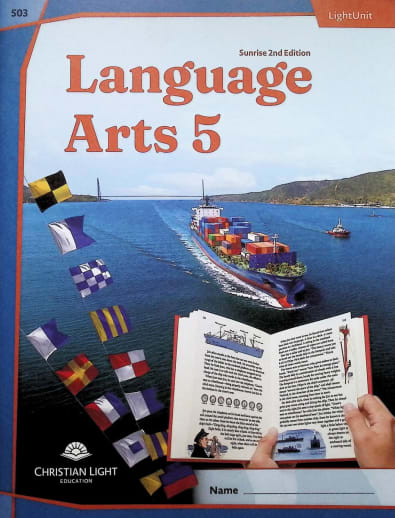 Christian Light Language Arts LightUnit 503 Sunrise 2nd Edition