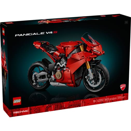 LEGO Technic Ducati Panigale V4 S Motorcycle (42202)