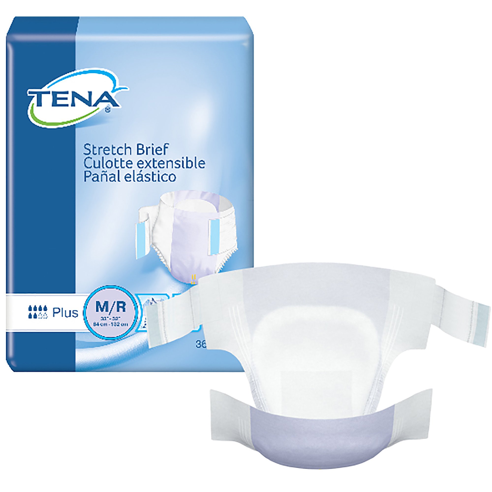 Tena Stretch Plus Incontinence Brief, Medium MK 959405