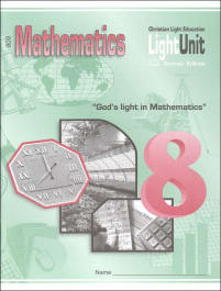Hight Math Light Christian Light Math LightUnit 809 Sunrise Edition