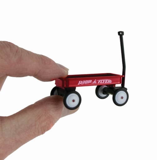 World's Smallest Radio Flyer Classic Red Wagon