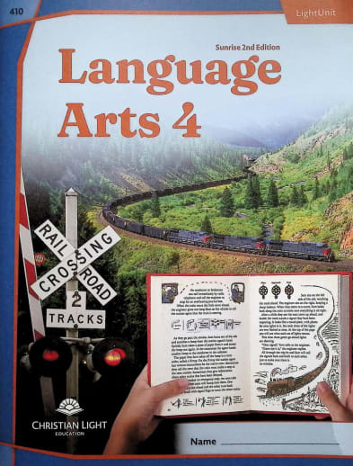 Christian Light Language Arts LightUnit 410 Sunrise 2nd Edition