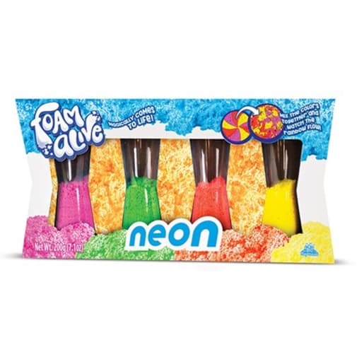Foam Alive Neon 4-Pack