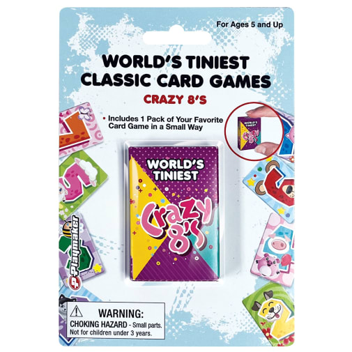 World's Tiniest Card Game: Crazy 8's