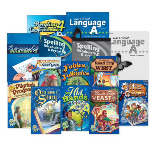 Abeka Language Arts 4 Child Kit