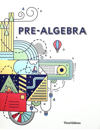 BJU Press Pre-Algebra Student Edition 3rd Edition