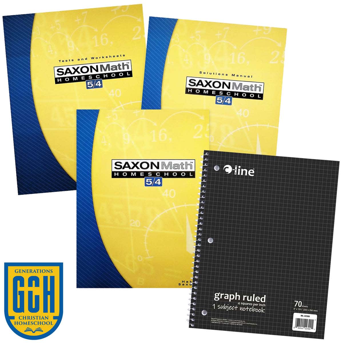 Generations Homeschool Grade 4 Math Package