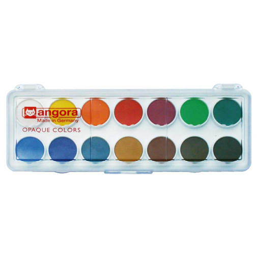 Royal Talens Angora Pan Watercolor Set - 14 colors