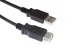 CablesAndKits USB EXT 6ft Male A to Female A  Black, Extension Cable