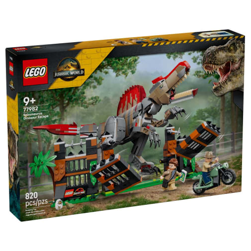 LEGO Jurassic World Spinosaurs Dinosaur Escape (77982)