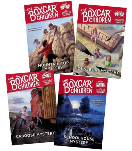 The Boxcar Children Books 9-12 Boxed Set
