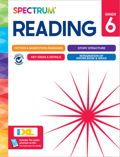 Spectrum Reading 2025 Grade 6