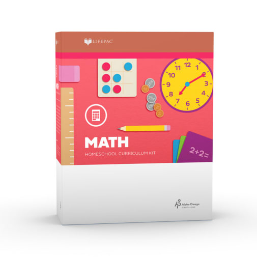LIFEPAC Math K Complete Boxed Set