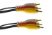 RCA M/M x 3 Audio/Video Cable w/ Gold Plated Connectors, 6ft