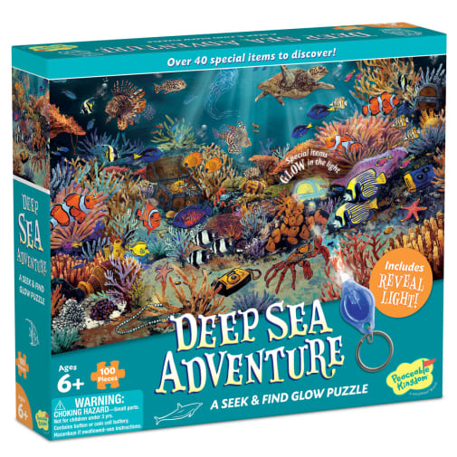Seek & Find Glow Puzzles - Deep Sea Adventure