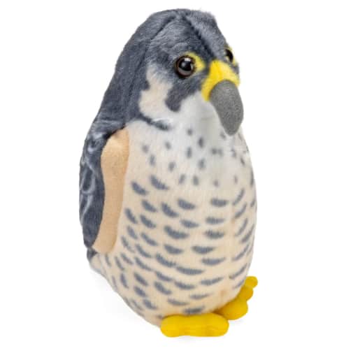 Wild Republic Audubon Bird: Peregrine Falcon Plush With Real Bird Call