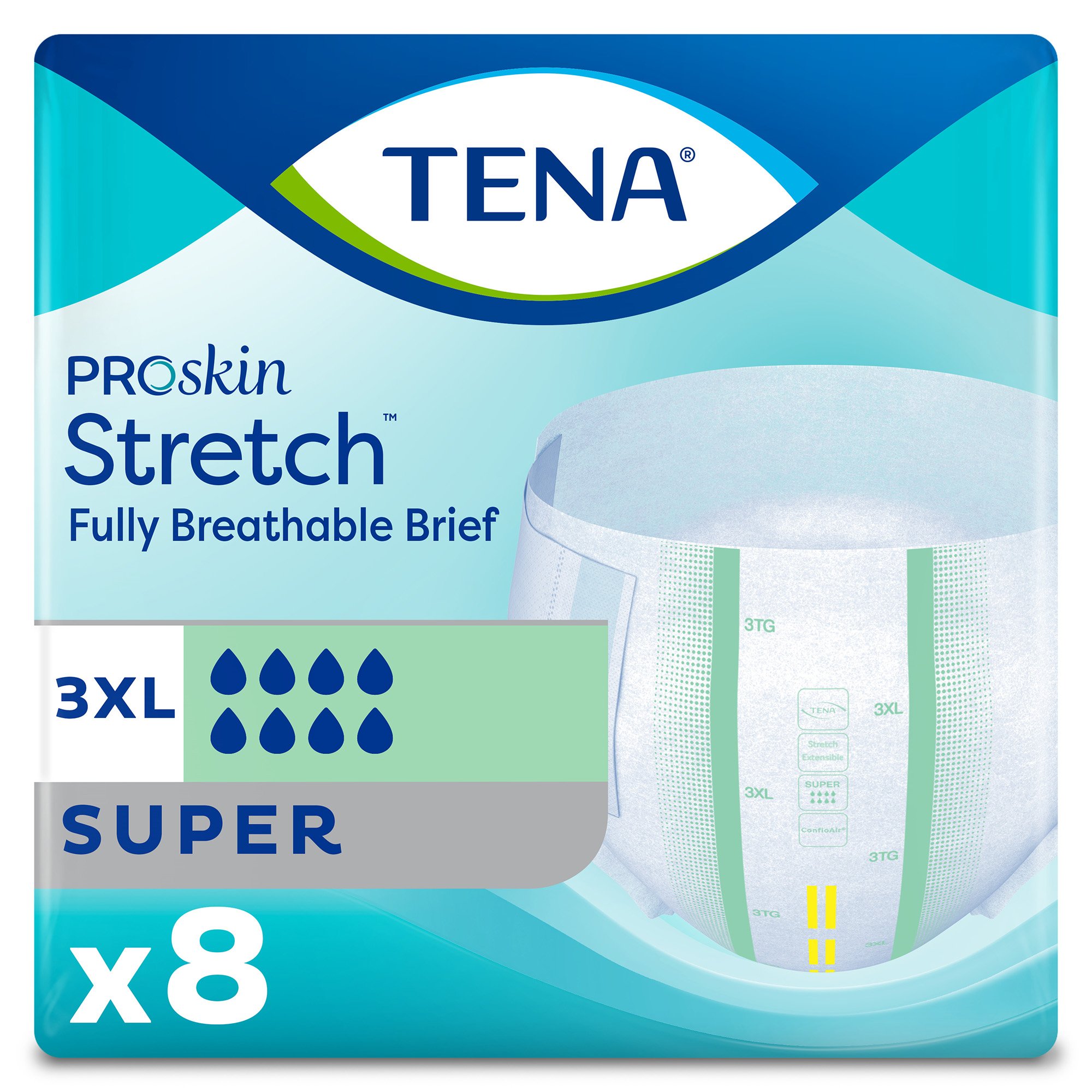 Tena Stretch Bariatric Super Incontinence Brief MK 897121