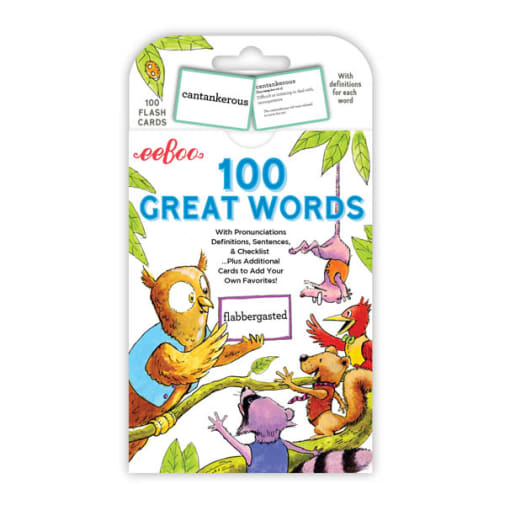 100 Great Words Flash Cards