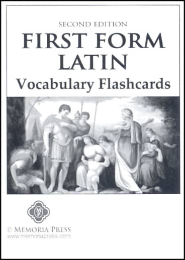 Memoria Press First Form Latin Vocabulary Flashcards (2nd Edition)