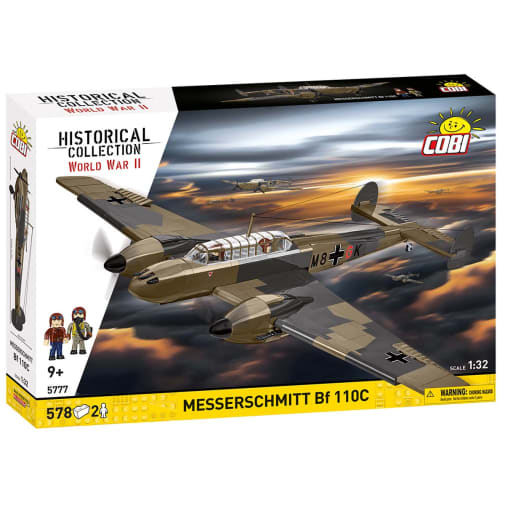 Messerschmitt BF 110C - 573 pieces (World War II Historical Collection)