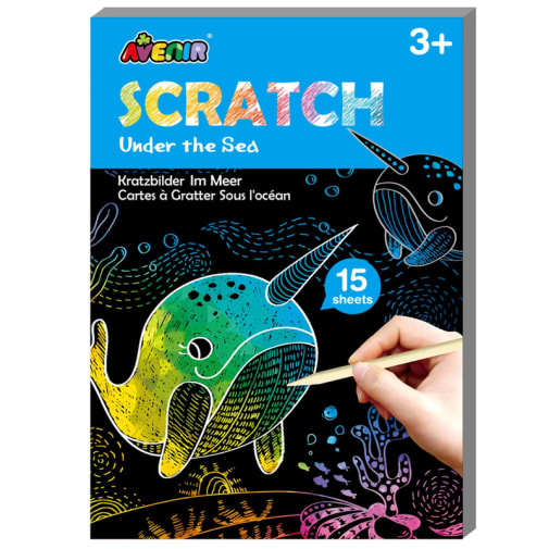 Scratch Mini Book: Under the Sea